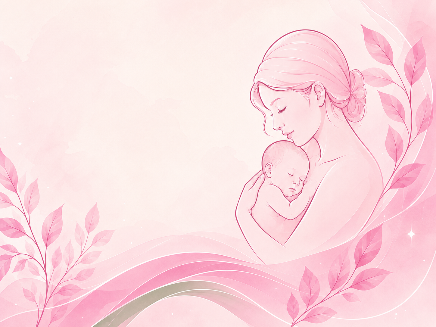 Mother holding a newborn, representing fertility and assisted reproduction care