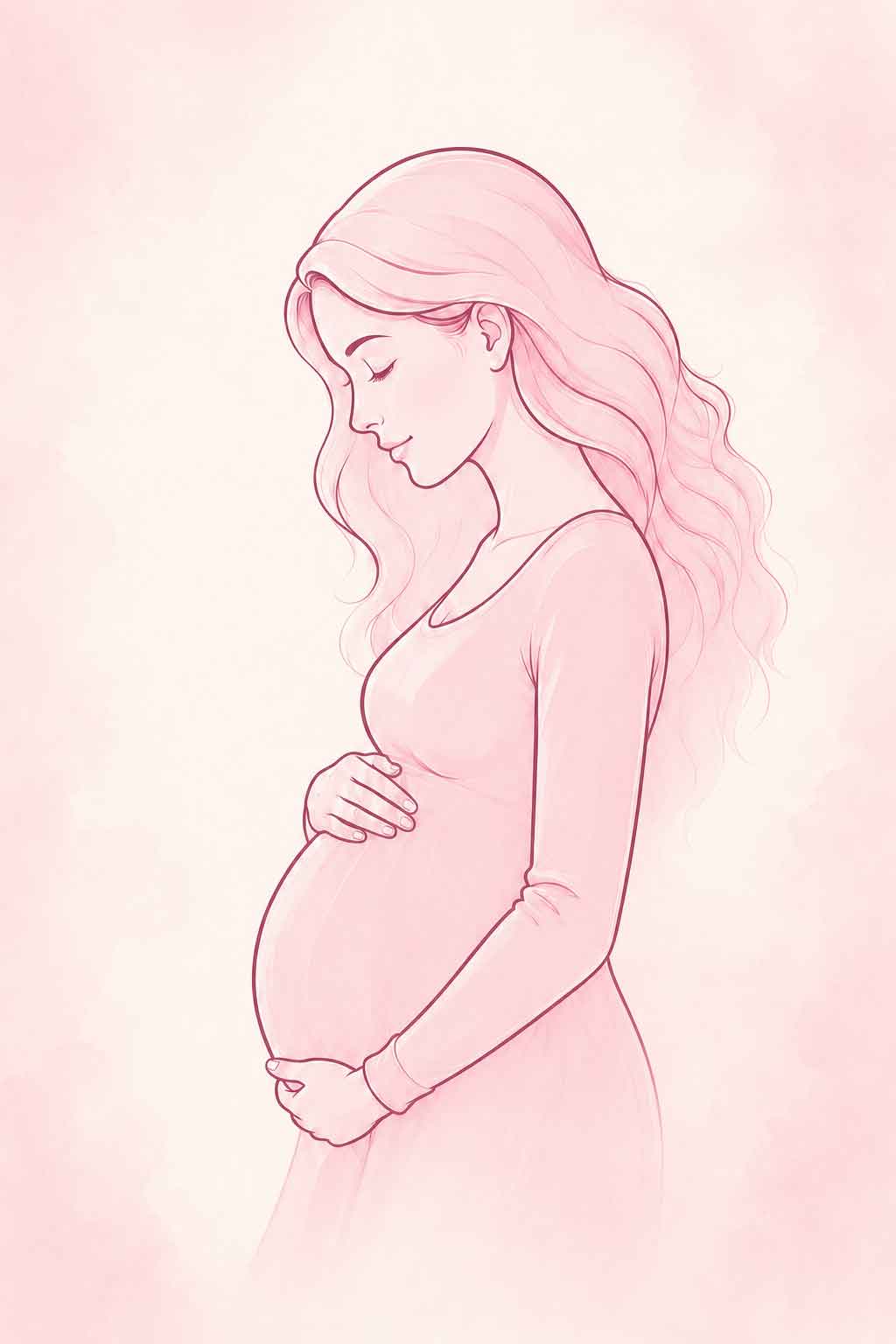 Illustration representing compassionate pregnancy care at CHIRAAG